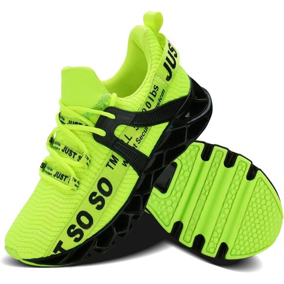 Women's Light Green Running Walking Tennis Athletic Sneakers Shoes - Picture 6 of 6